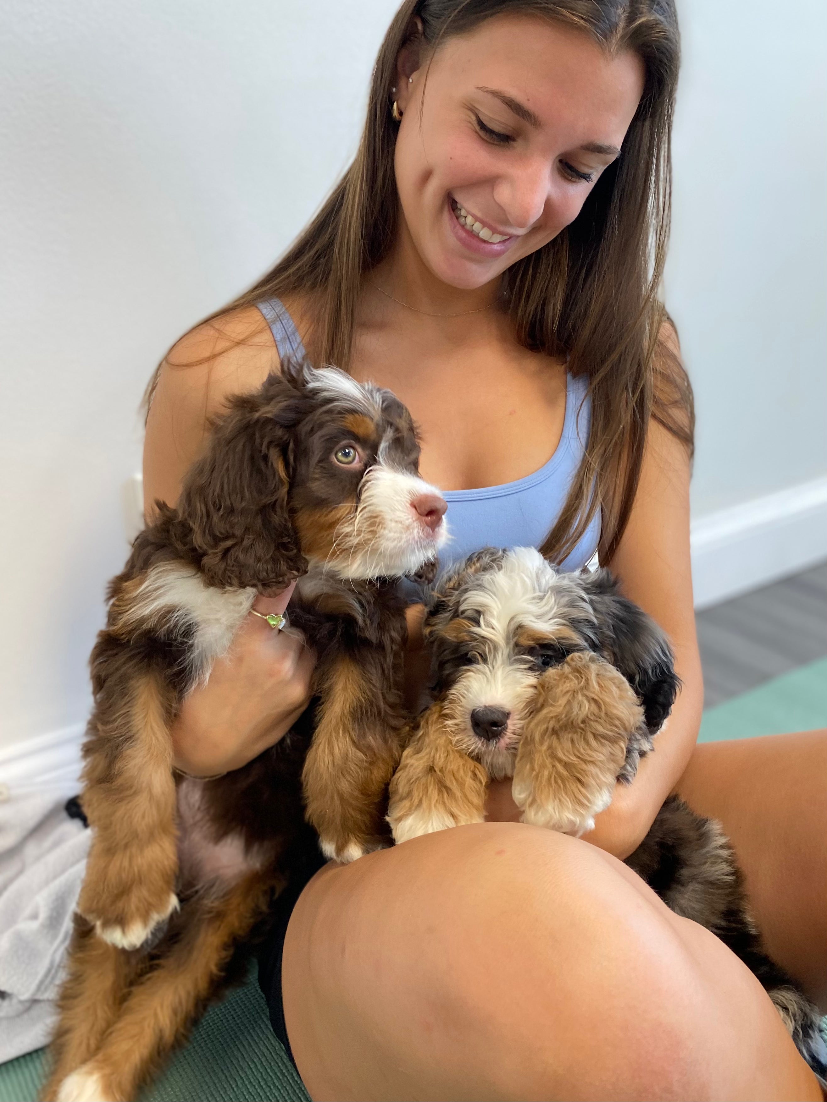 Yoga with Puppies